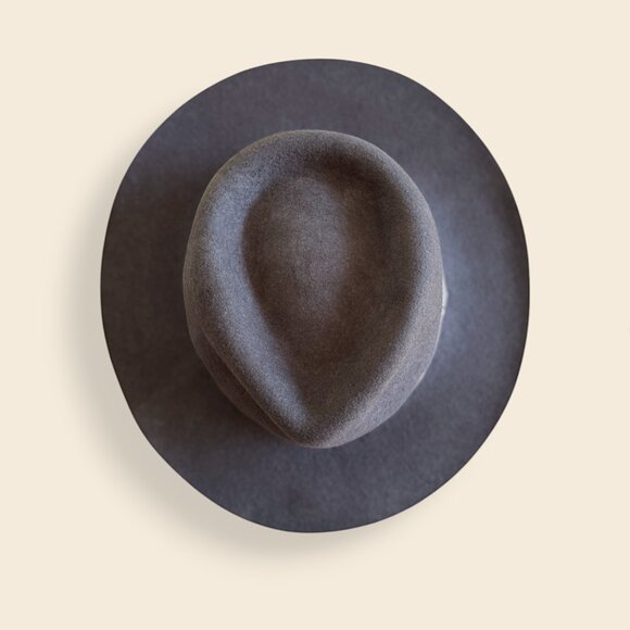 Scala Classico Four Seasons Crushable Wool Felt Hat, Medium, Gray - Picture 4 of 5